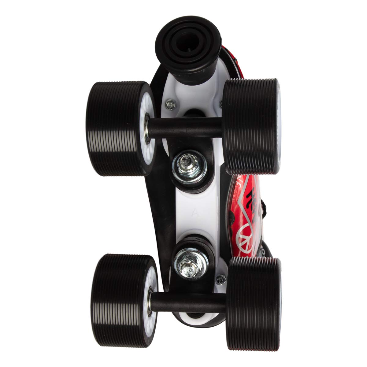 Roller Derby Heart Throb Adult Rink Skates (Red, 4)