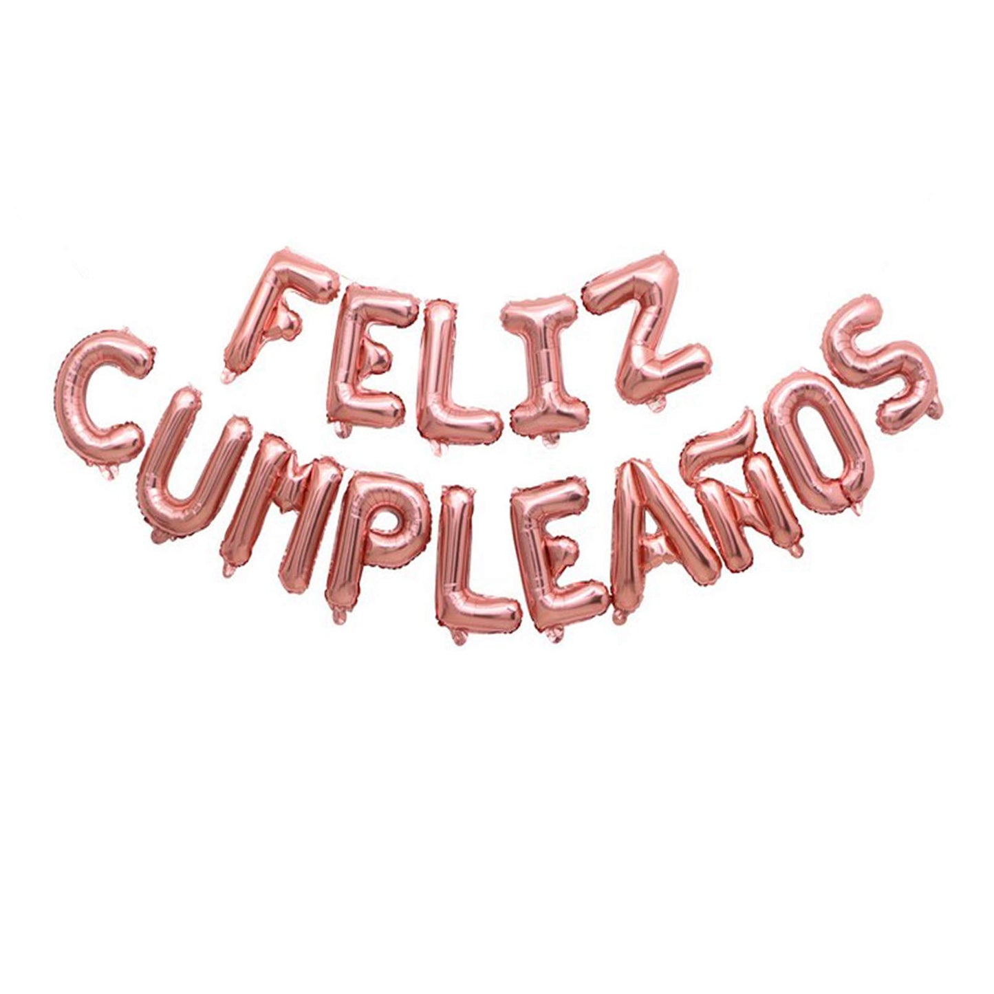 Letter Balloons Feliz Cumpleanos Rose Gold Balloon Happy Birthday Balloons Birthday Banner Decoration Party Decoration Supplies