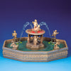 Lemax Lighted Village Square Fountain With 4.5V Adaptor #14663
