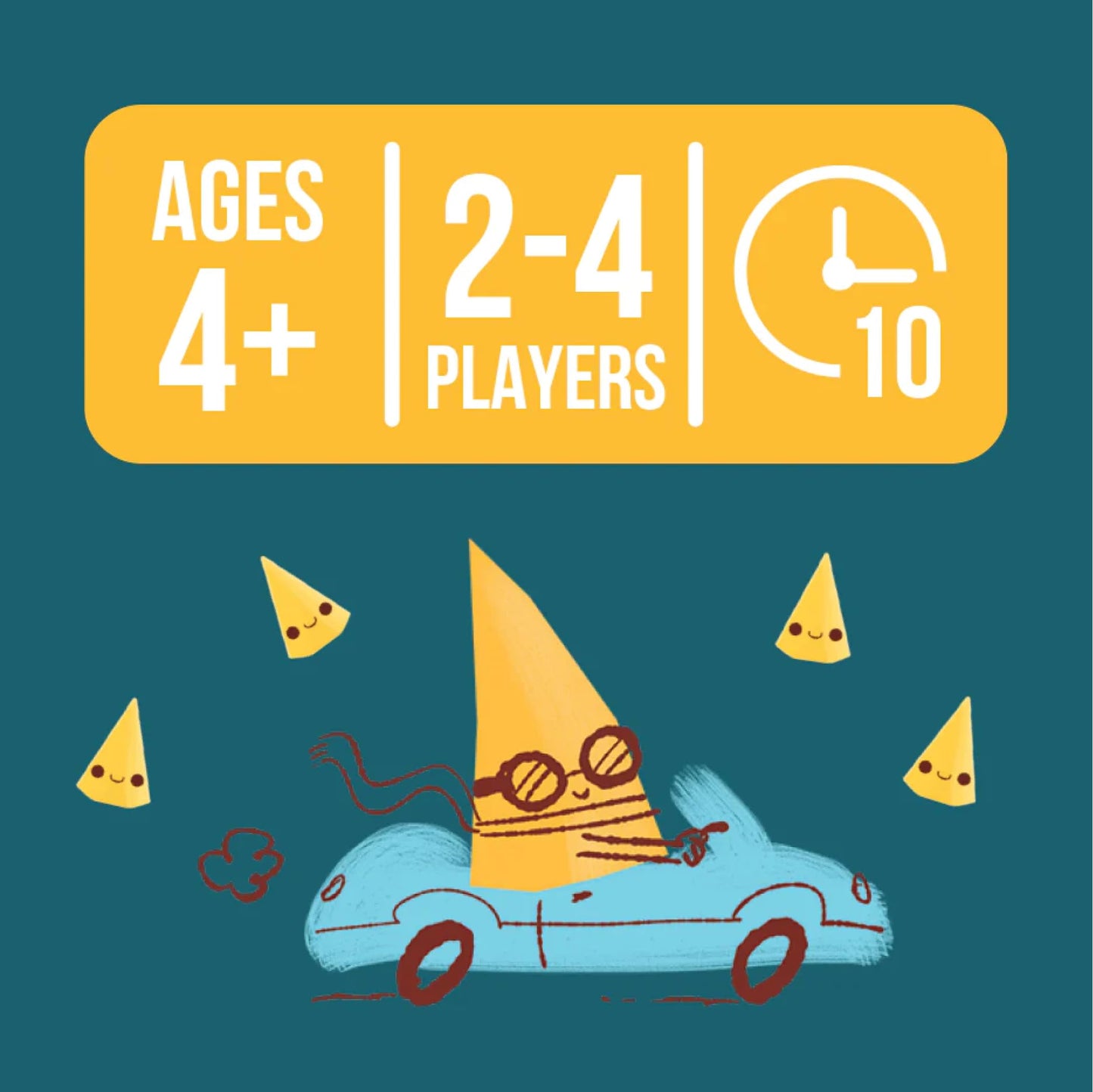 I Want My Teeth Back By Exploding Kittens - 2-4 Players - Ages 4+ - 10 Minutes To Play - Card Collecting Math Game - Educational Kids Game For Family Night