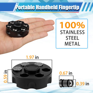 Deformable Fidget Spinner Toy For Kids Adults, Metal Handheld Gadget For Stress Relief, Birthday Christmas Party Favor Supplies, Goodie Bag Stuffer Gifts For Classroom Office Men Boy