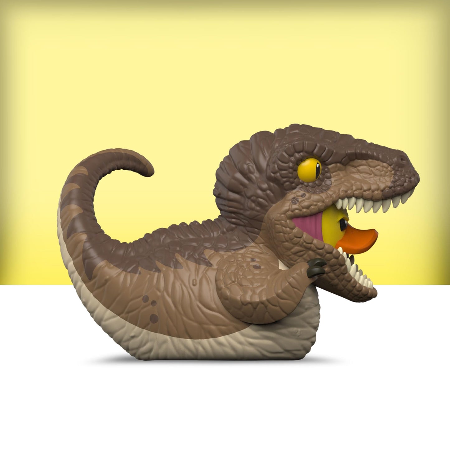 Tubbz Mini: Jurassic Park - Velociraptor Cosplaying Rubber Duck Vinyl Figure