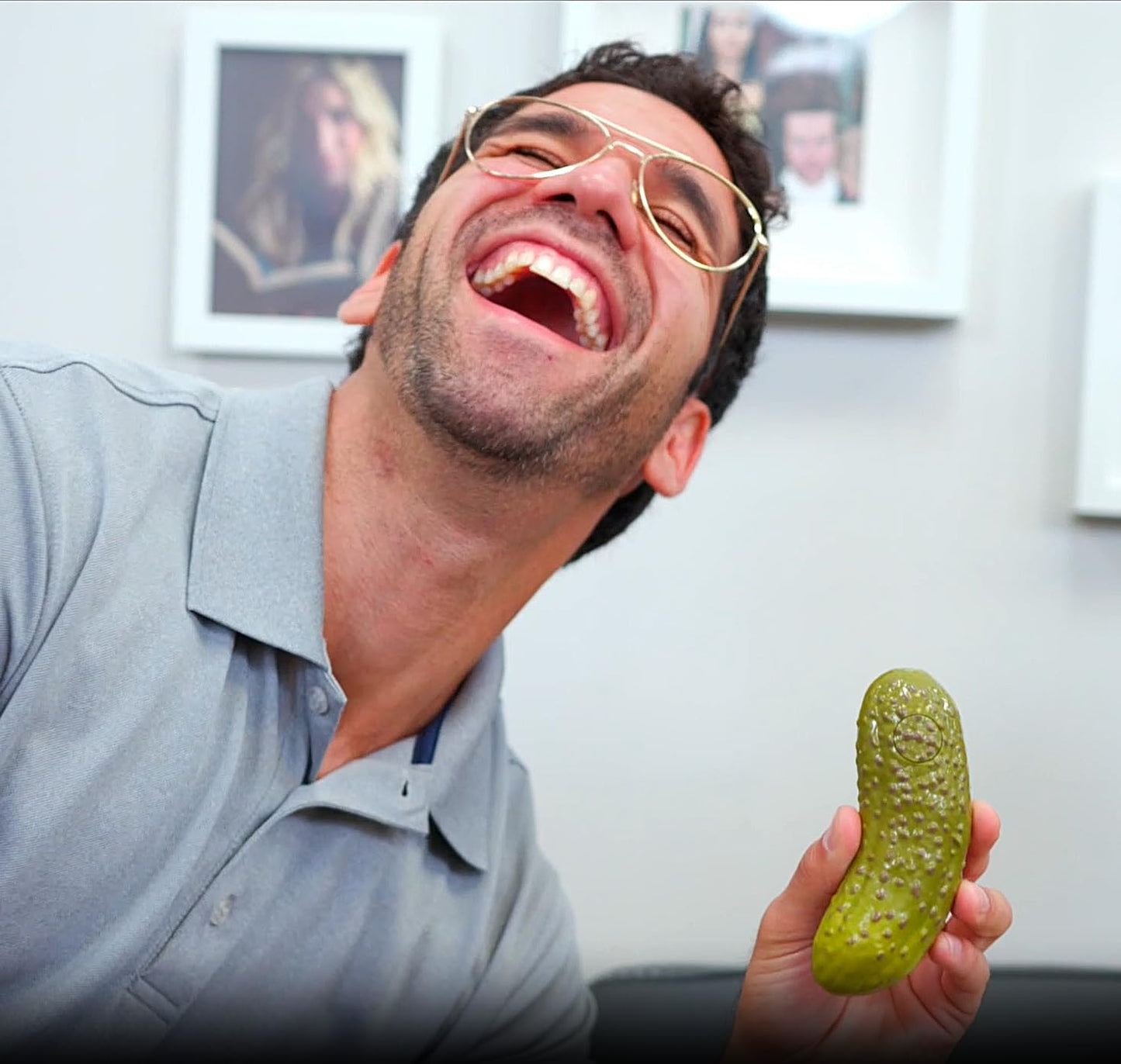 DR DINGUS Dad Joke Pickle Button - 100+ Hilarious Jokes - Perfect Gift for Father's Day or Family Fun