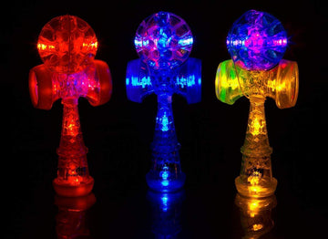 Duncan Toys Torch Light-Up Kendama Toy, Mystery Color