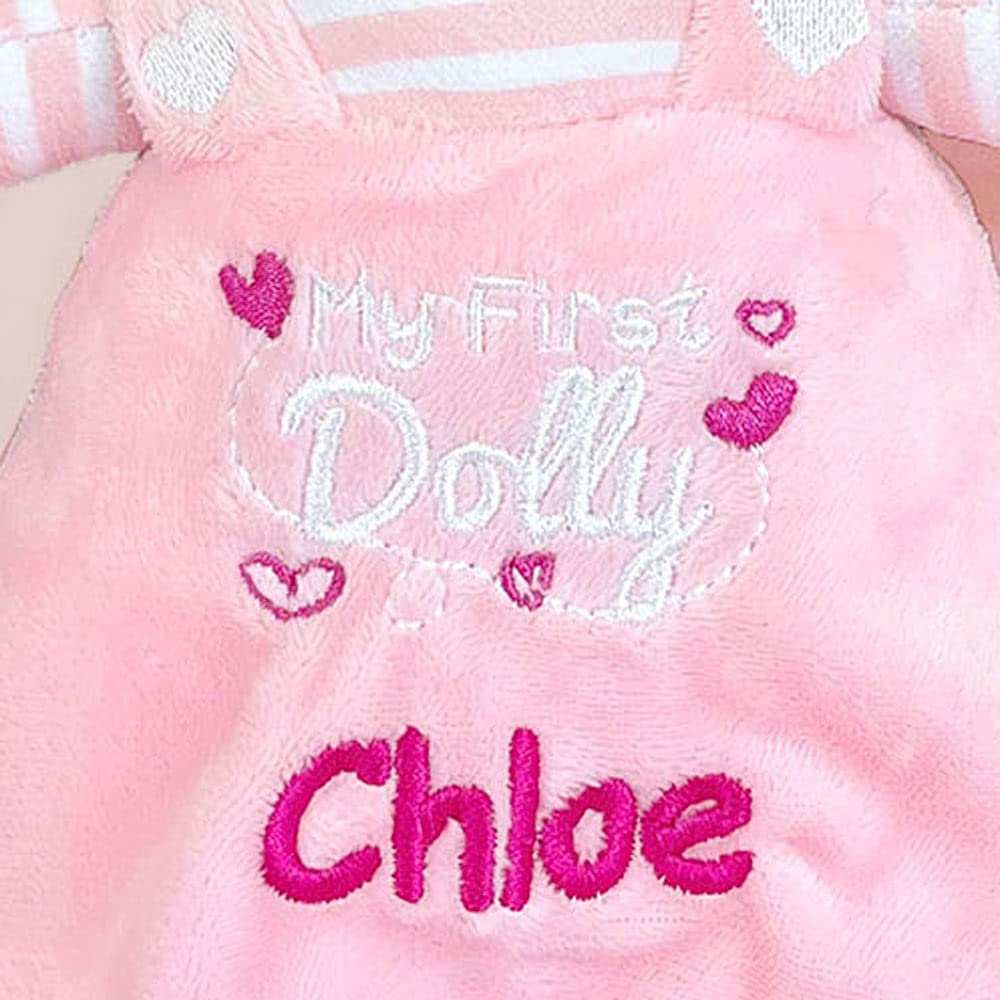 Dibsies Personalized My First Dolly (Brunette Dark Skin Tone)