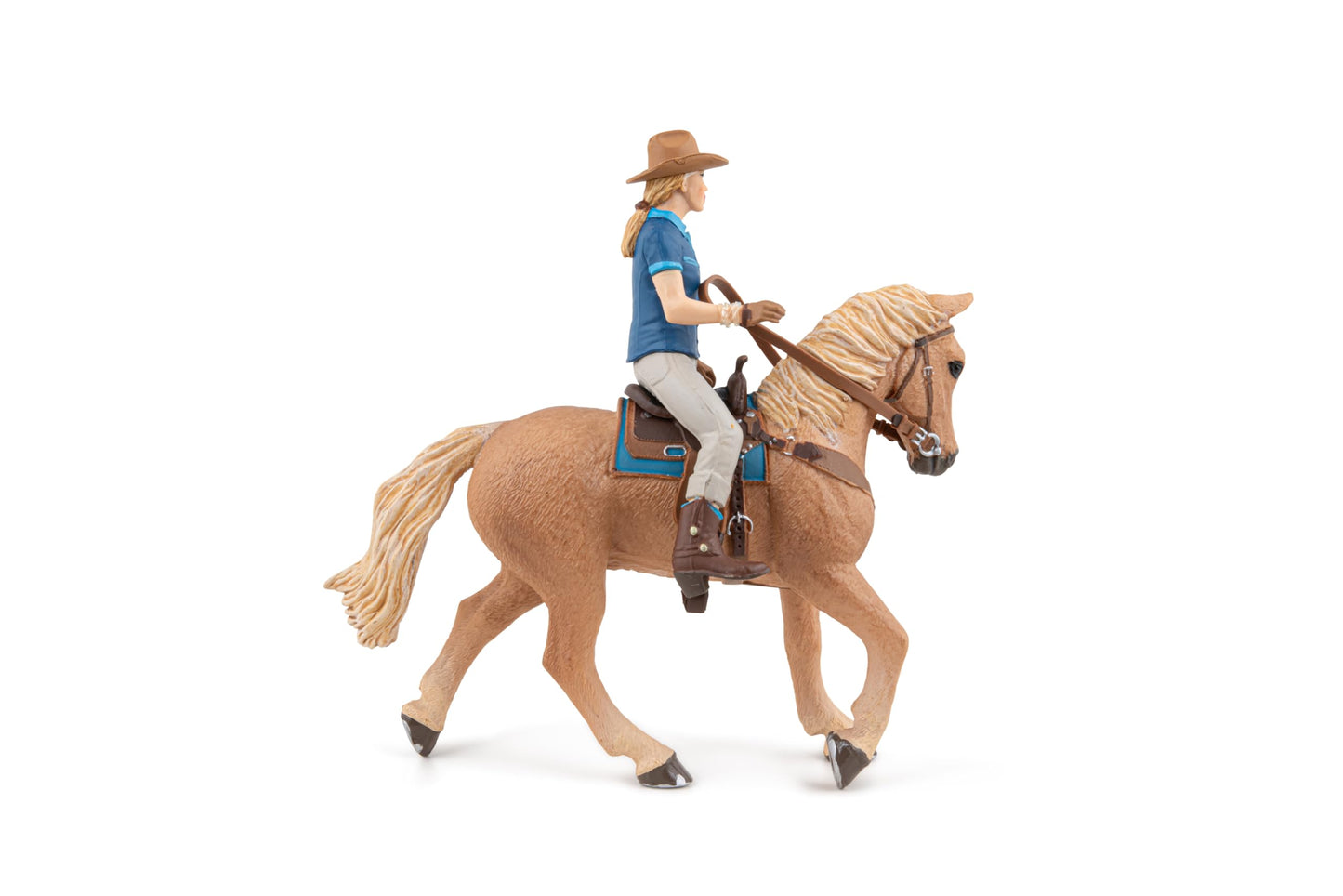Papo - Hand-Painted - Figurine - Horses,Foals And Ponies - Alezan Hanovrian Horse Figure-51556 - Collectible - For Children - Suitable For Boys And Girls - From 3 Years Old