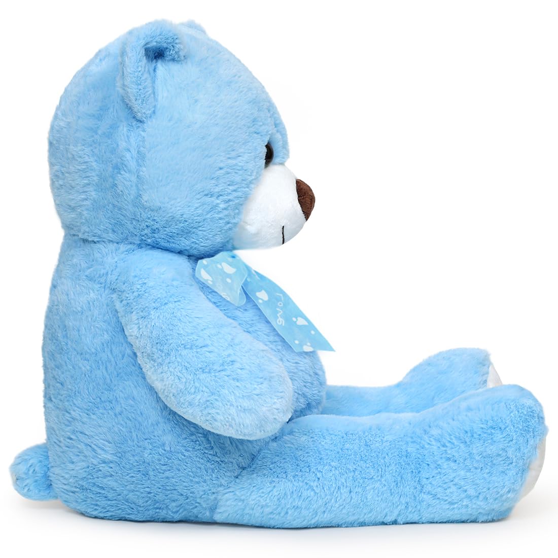 Sausudols Teddy Bear Stuffed Animal 16'' Small Teddy Bear Gift For Christmas Birthday Blue