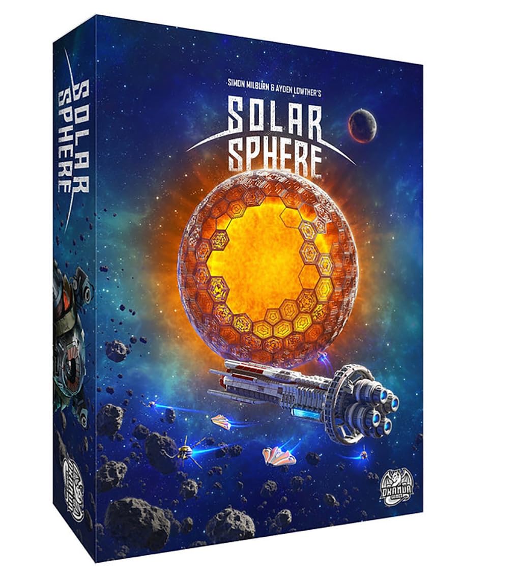 Solar Sphere Base Game by Dranda Games, Strategy Board Game, for 1 to 4 Players and Ages 14+