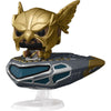 Funko Pop! Ride Super Deluxe: Black Adam - Hawkcruser With Hawkman