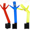Poen 3 Pcs Mini Inflatable Tube Man Funny Gag Birthday Gift Wacky Waving Inflatable Guy With Blower Desktop Mini Dancer Man Gift For Man Women Party Decoration(Smile)