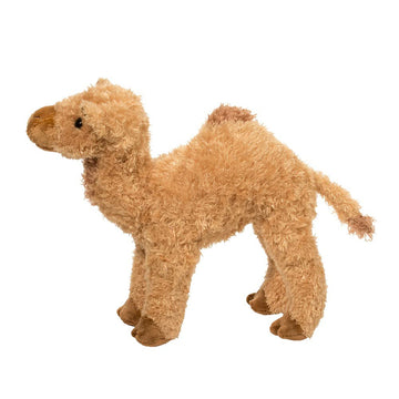 Douglas Camel Plush Stuffed Animal - 8" Long Tan/Brown Plush Toy, Model 3776
