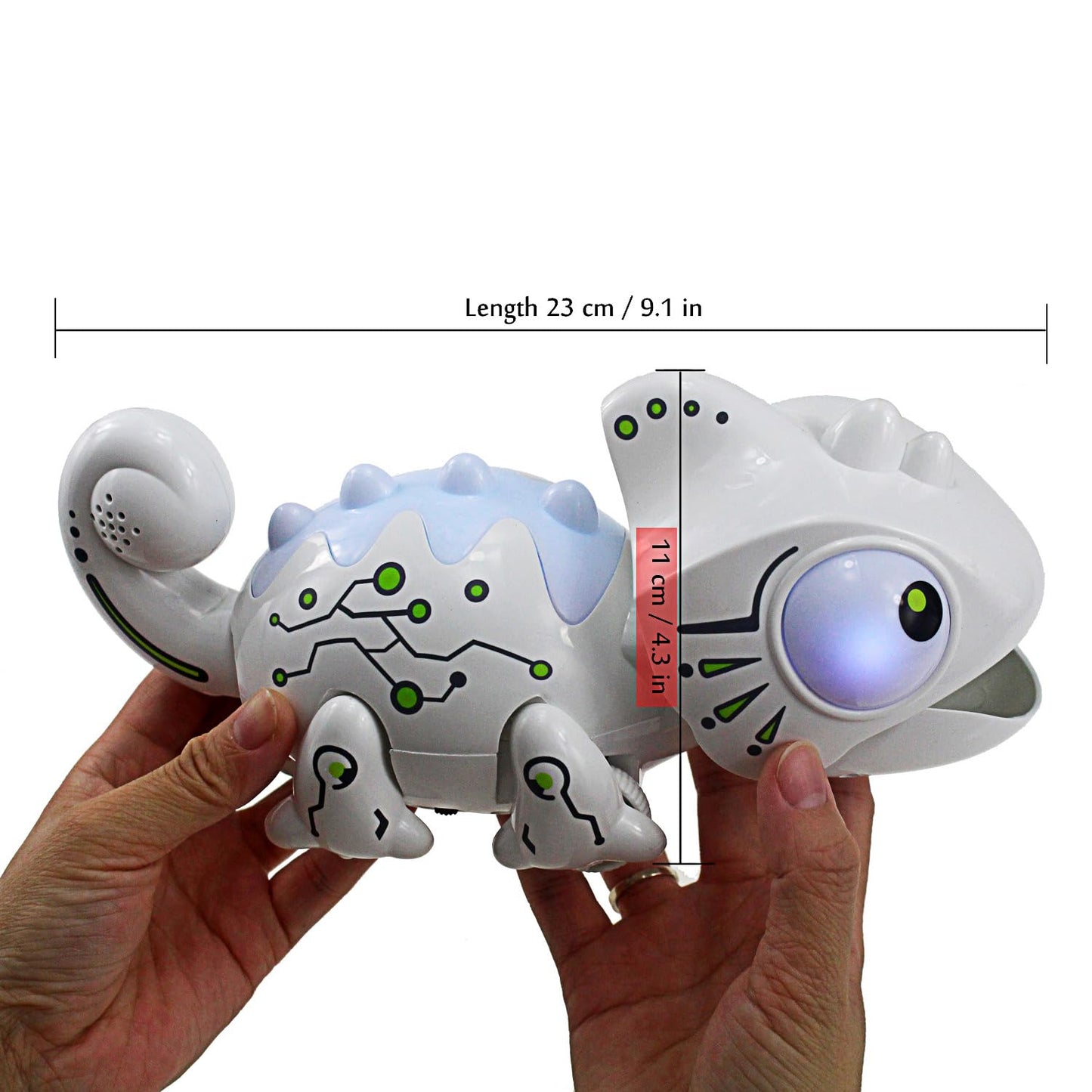 Tipmant RC Chameleon Remote Control Animal Toy Electric Lizard Electronic Pets Car Vehicle Kids Birthday Gifts