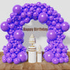 Kawkalsh Purple Balloon Arch Kit 111Pcs 18 12 5 Inch Latex Party Balloons Garland For Birthday Baby Shower Wedding Engagement An
