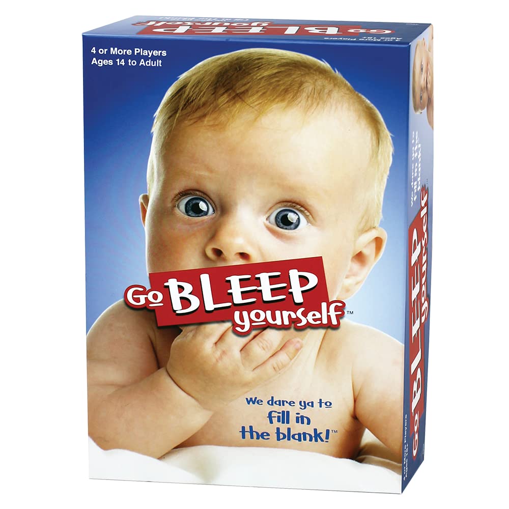 Go Bleep Yourself -Game -- The Party -Game That Dares You To Fill In The Blank! -- Ages 14+
