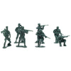 Entervending Army Men Action Figures - 2 Small Soldiers For Boys - 25 Pcs Green Army Soldier Toy Playset - Military Toys - Ar