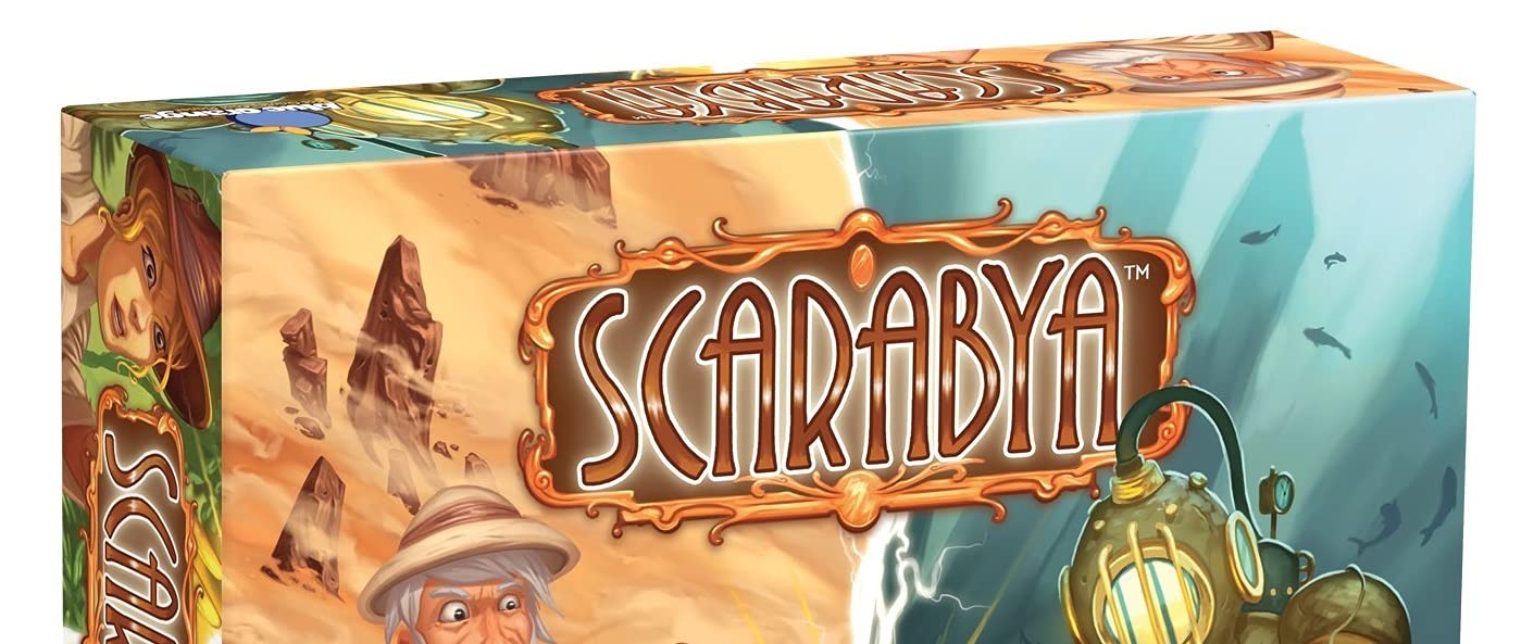 BLUE ORANGE GAMES Scarabya Strategy Board Game