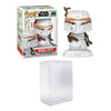 Funko POP! Star Wars: Holiday - Boba Fett Snowman Bundled with a Byron 's Attic Pop Protector