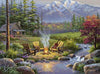 Ravensburger Riverside Livingroom Puzzle - Part Of Great Outdoors Series | Unique 300 Piece Challenge For Adults | Softclick Technology Eco-Friendly Materials