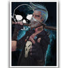 Fantasy North - Sid Wilde - Skull Gang Member - 100 Smooth Matte Tcg Trading Card Sleeves - Fits Magic Mtg Commander Pokemon And