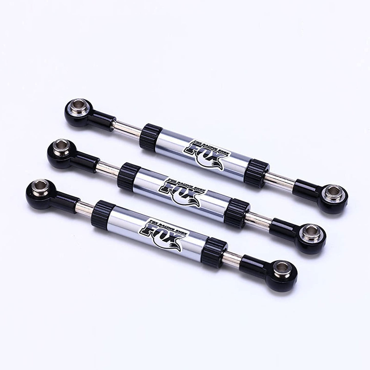 SHEAWA Adjustable Steering Rod Servo Link Linkage Pull Rod for 1/10 Axial SCX10 D90 RC Crawler Car Upgrade Part
