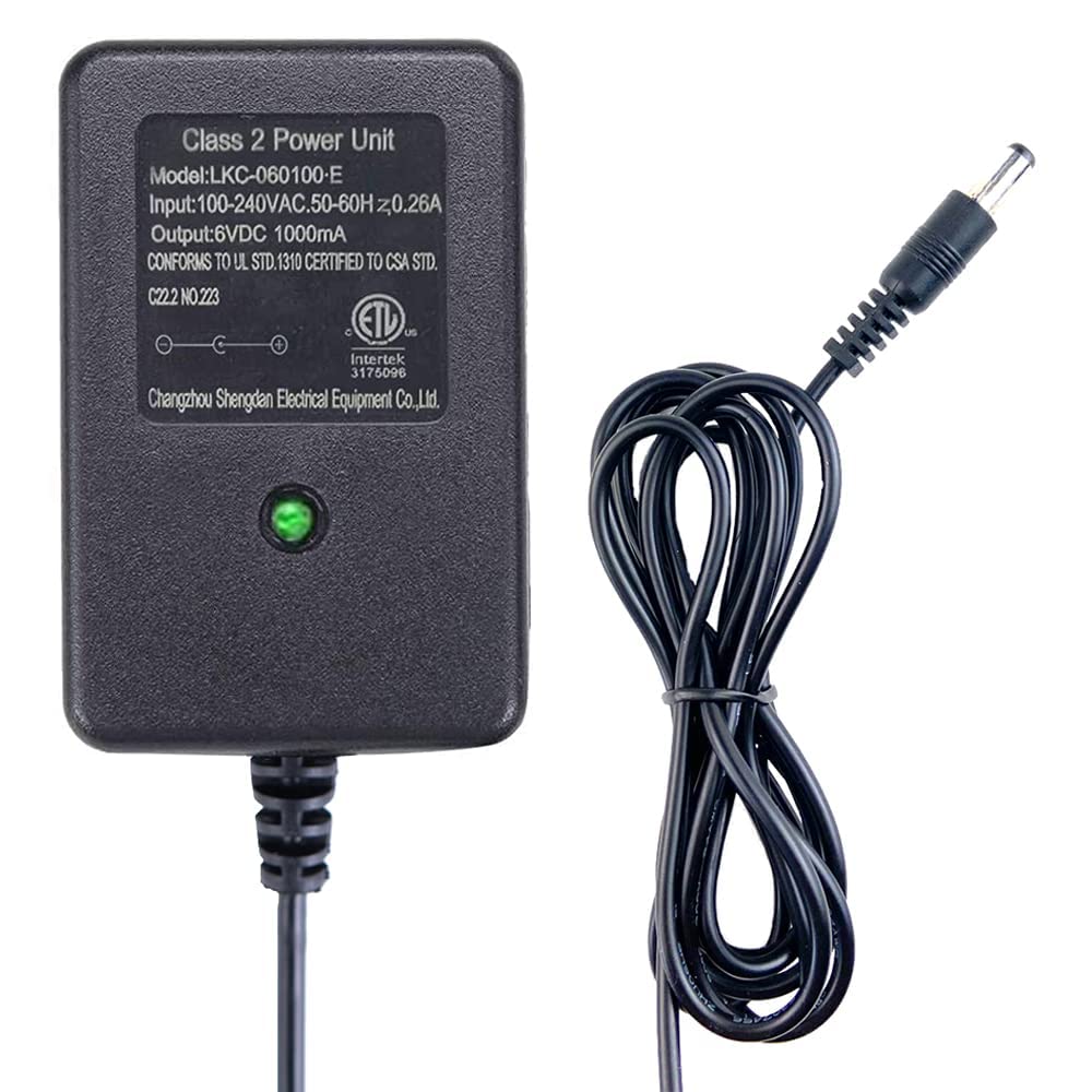 6V Charger For Ride On Toys, 6V Battery Charger For Kids Ride On Car, 6 Volt Charger For Power Wheels Electric Ride-Ons Accessor