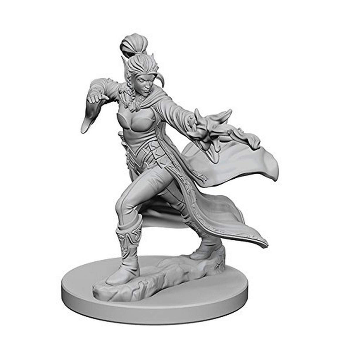 Wizkids Wzk72606 Pathfinder Deep Cuts Elf Female Sorcerer W1 Miniature