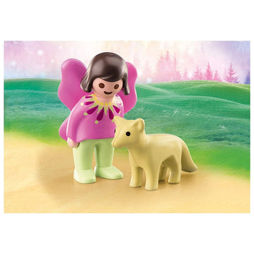 Playmobil Fairy Friend With Fox 70403 1.2.3 For Young Kids