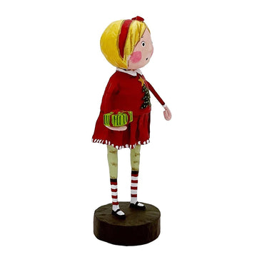 Lori Mitchell Gift Exchange Girl Figurine 6'