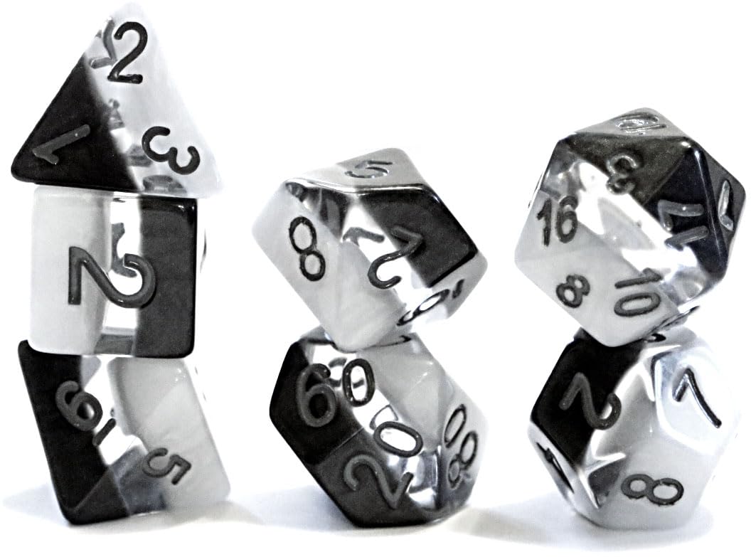 Gate Keeper Games Supernova Dice Yin Yang, Multicolor