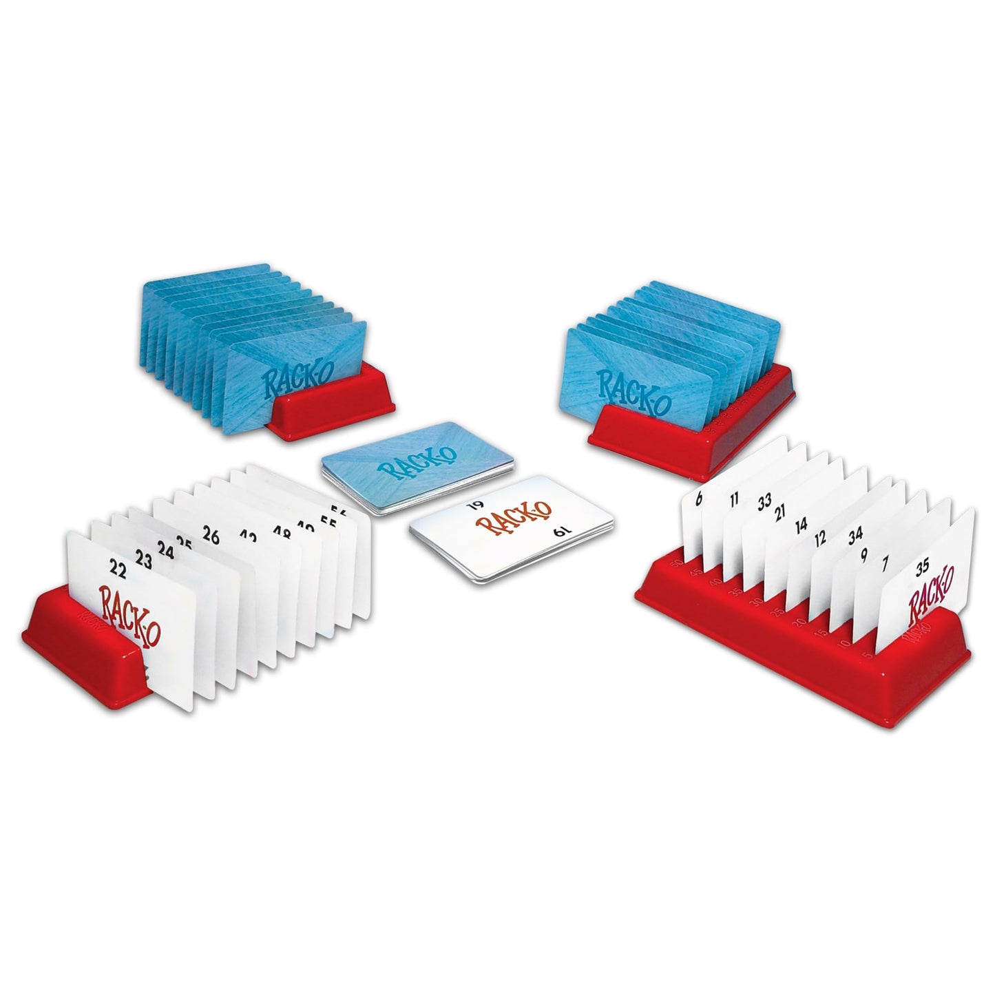 Rack-O Retro Game by Winning Moves Games USA, Classic Tabletop Game Enjoyed by Families Since the 1950s! Ages 8+, 2-4 Players (