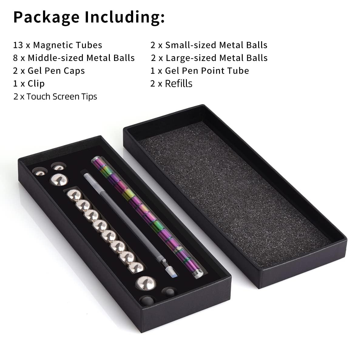 Magnetic Fidget Pen Magnetic Pen Gifts Fidget Pen Toys For Teenage Girls Boys Adults,Toy Pen Decompression Toy Magnet Pen, Versa