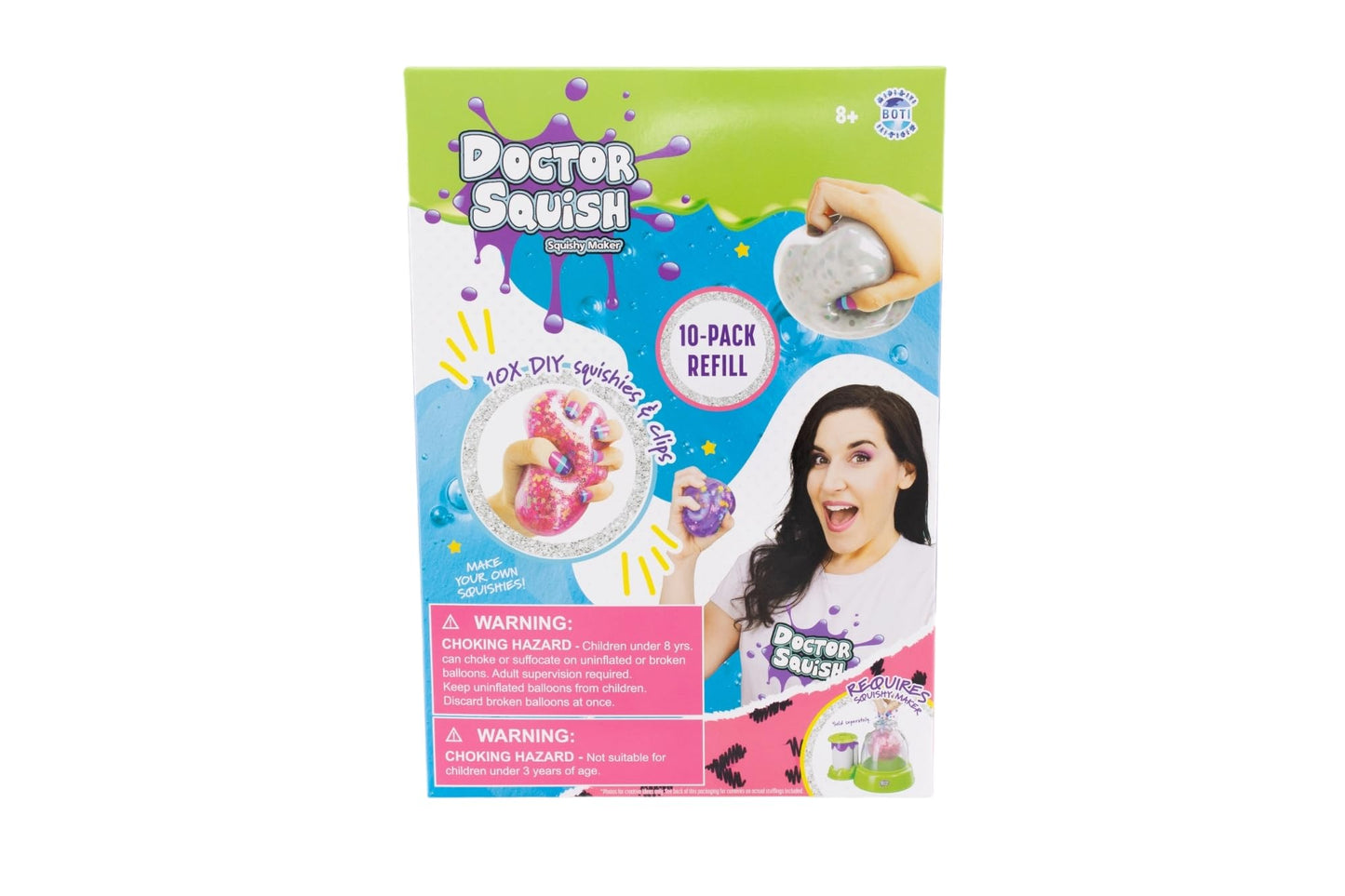 Doctor Squish - Squishy Pack - 10 Pack Balloon Refill
