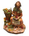Fontanini 91881 Girl With Flowers, Liliana 5' Scale Nativity Figurine