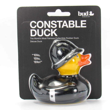 Constable (British Police) Rubber Duck Bath Toys By Bud Ducks | Elegant Gift Packaging - 'Ello, Ello, Ello!