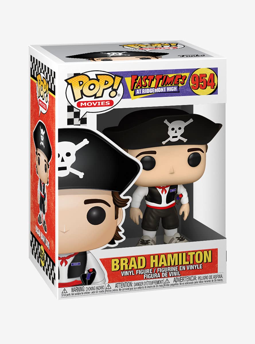 Funko Pop! Movie: Fast Times At Ridgemont High - Brad As Pirate, Multicolor