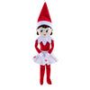 The Elf On The Shelf Plushee Pals - 17-Inch The Elf On The Shelf Scout Elf Plush Toys - Huggable And Lovable Blue Eyed Girl Stuffed Elf Plush