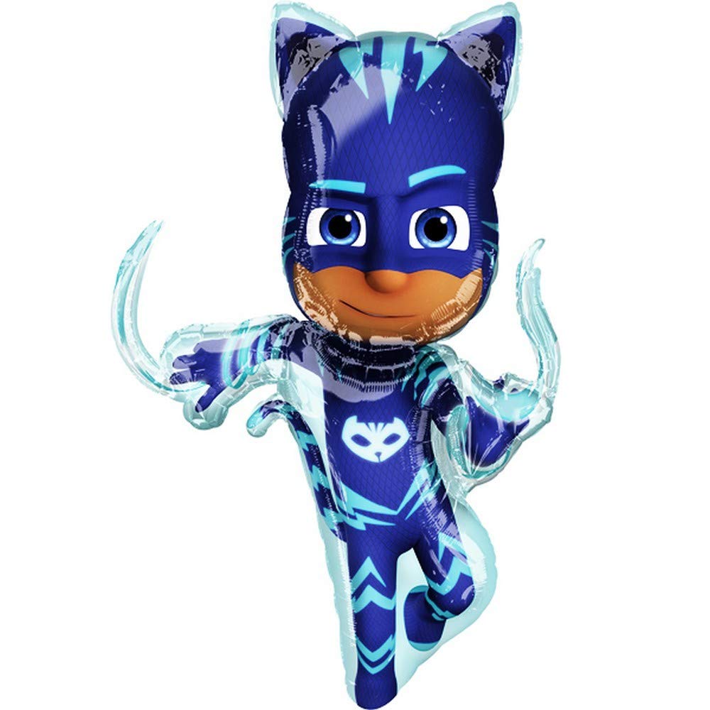 Anagram 37' Pj Masks Catboy Foil Balloon, Multicolor