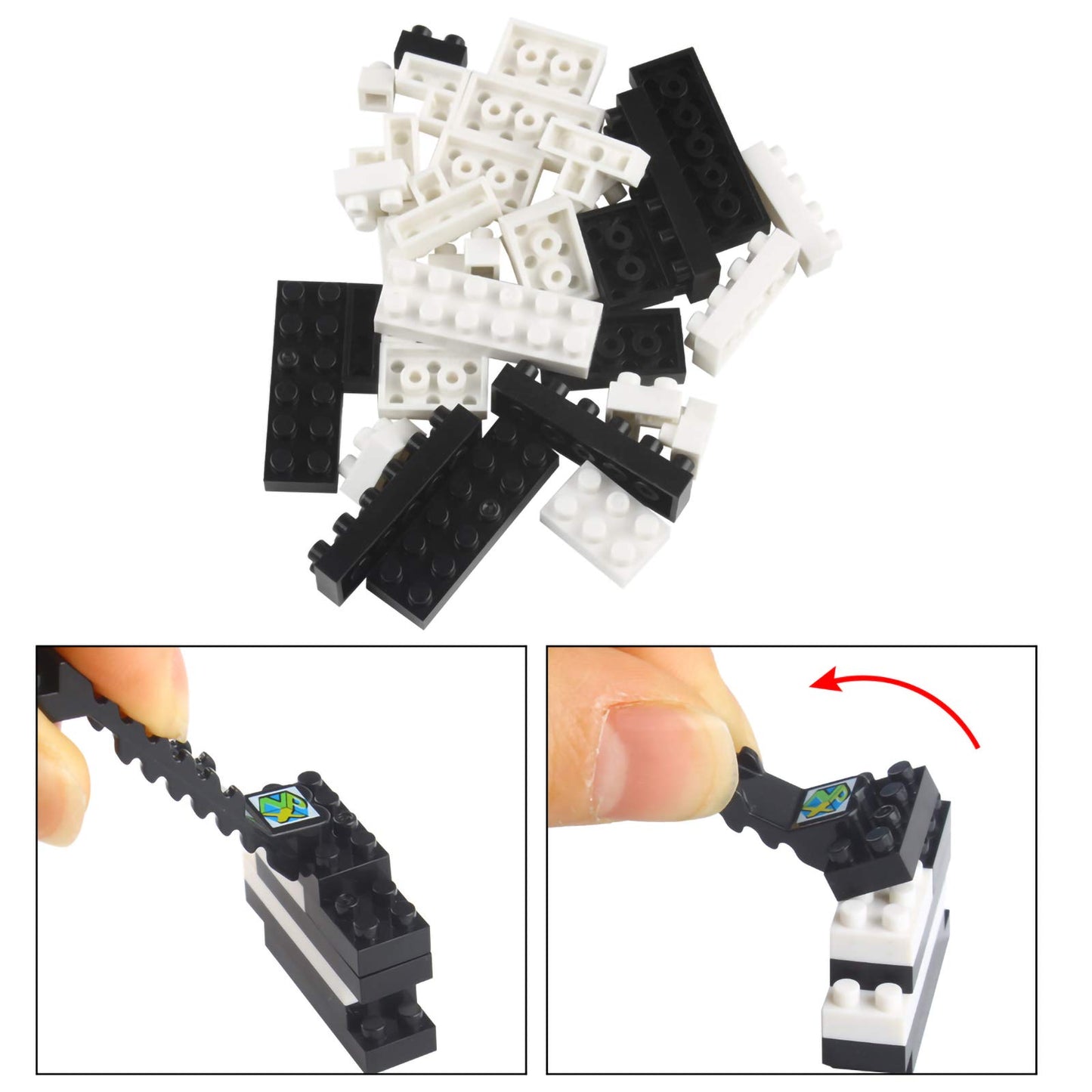 Larcele Micro Dog Building Blocks Pet Mini Building Toy Bricks,950 Pieces Kljm-02 (Old English Sheepdog)