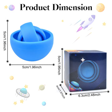 Yrissmiss Fidget Toy Adults 2Pc, Fidget Spinner Sensory Toys For Kids With Autism, Cool Gadgets Gifts For Boys Girls Teens Kids,