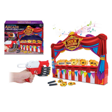 Merchant Ambassador Electronic Arcade Duck Shooting Gallery, Medium, Multi, GA2101, Plastic