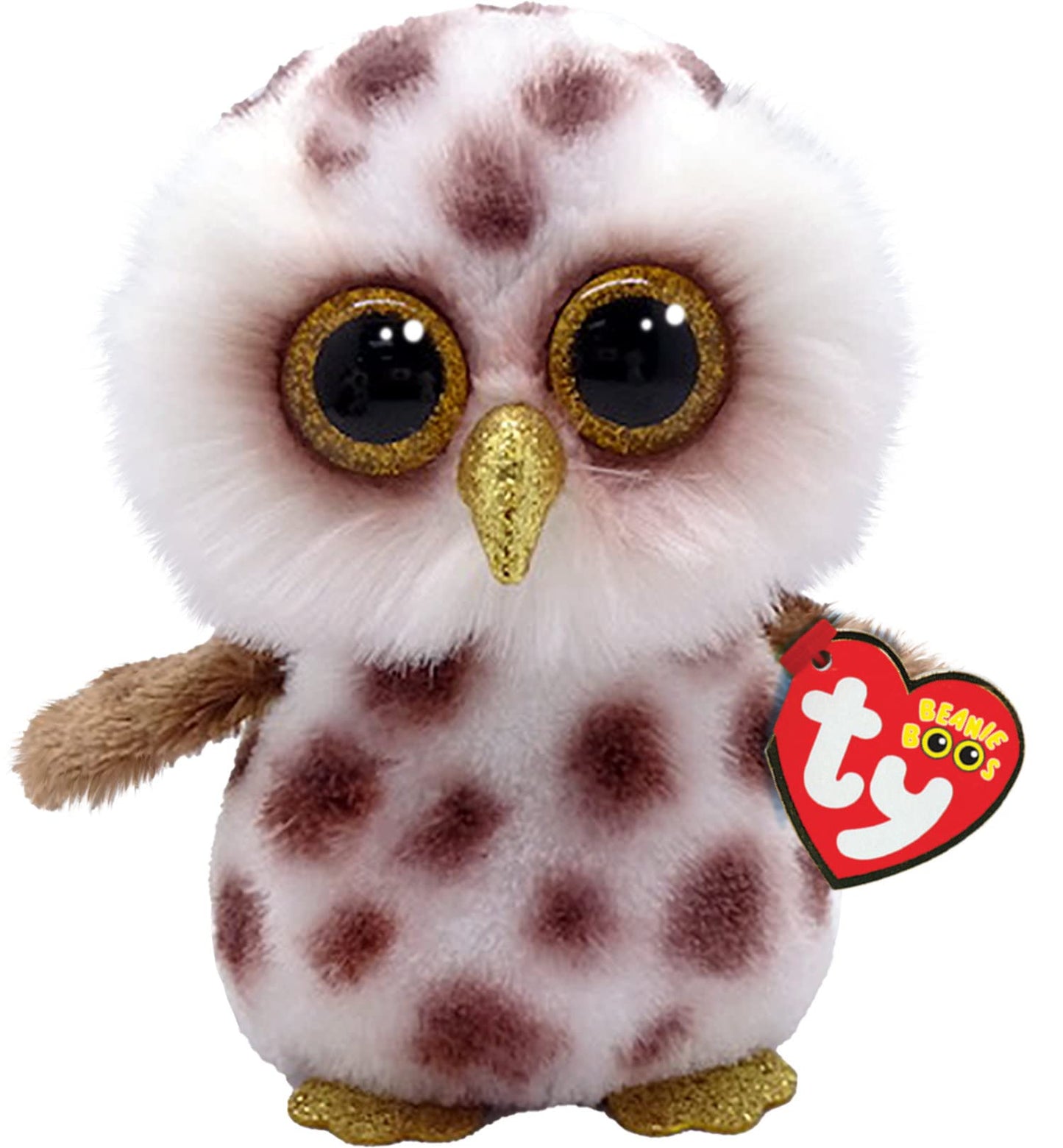 Ty Beanie Boo Whoolie - A Spotted Owl - 6''