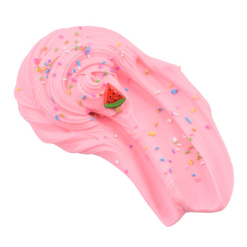 Keemanman Pink Watermelon Butter Slime, Diy Slime Supplies Kit For Girls And Boys, Stress Relief Toy Scented Slime Toy For Kids