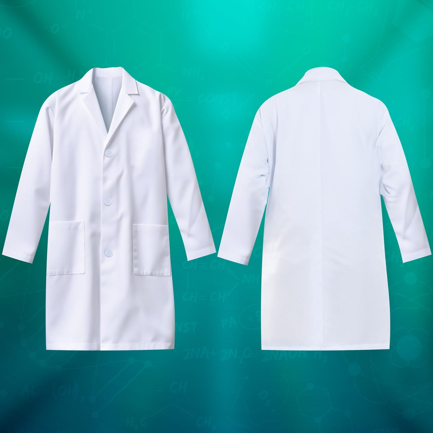 Unglinga Kids Lab Coat Doctor Scientist Costume With Science Goggles Id Card Test Tube L