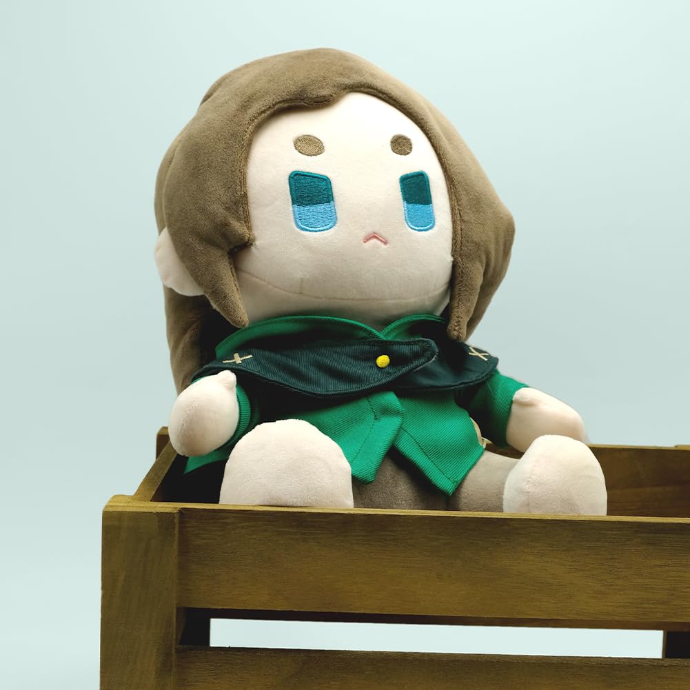 Pathea My Time at Sandrock Fang Plush Toy 10.6” Tall Cotton Fang01 Official Merchandise