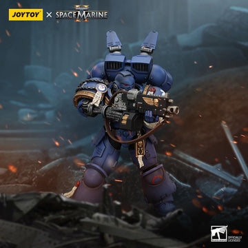malt-inspiredISE JOYTOY 1/18 Action Figures - Warhammer Space Marine 2 Ultramarines Brother Chairon - 5 Classic Character Collectible Age 15 and Above
