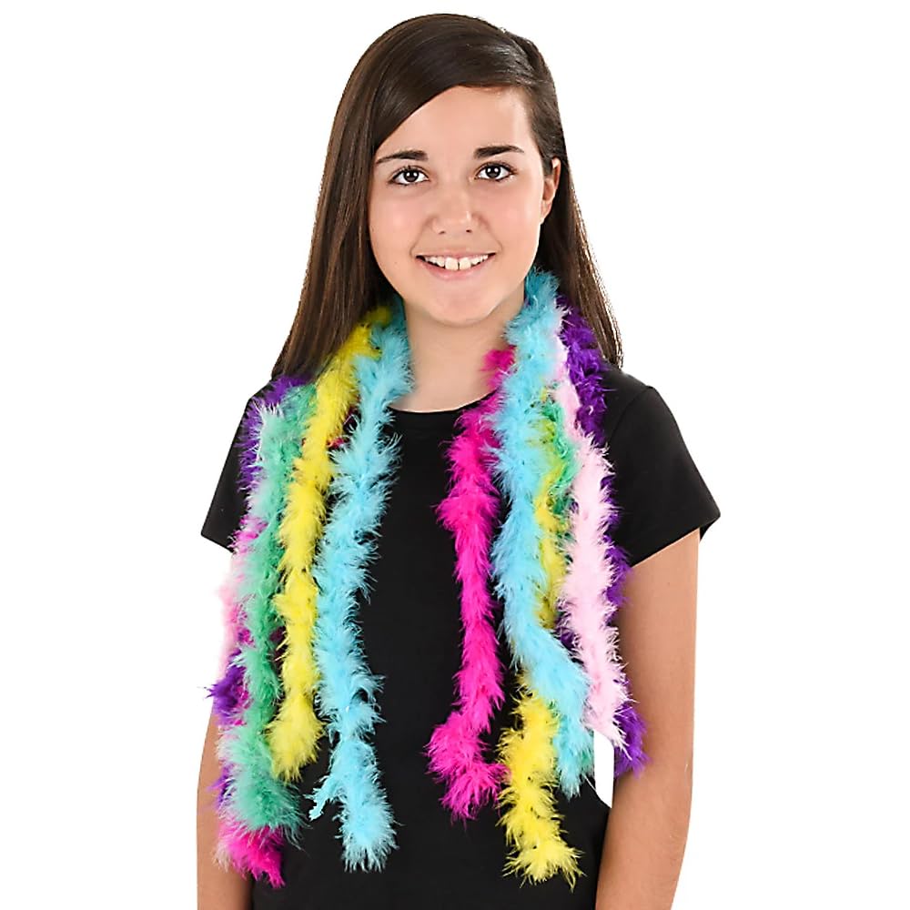 Rhode Island Novelty 44 Inch Mini Marabou BOA Assortment, One Dozen per Order