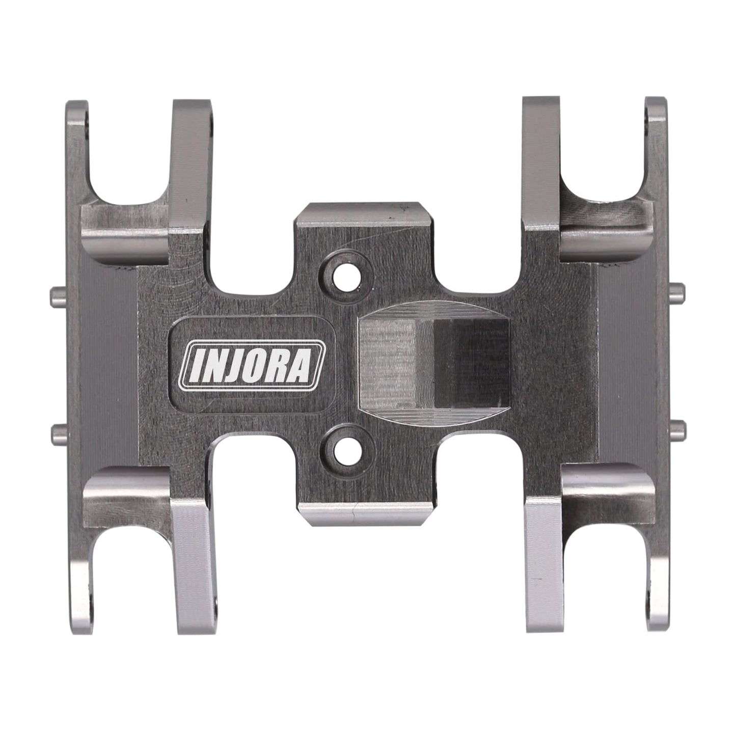 INJORA RC Skid Plate for Axial SCX24 Bronco Gladiator Deadbolt C10 Upgrades Parts 1/24 RC Crawler(Grey)