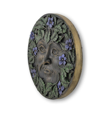 Stealstreet Greenman Plaque Spring Collectible Figurine