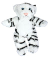 Cuddly Soft 8 Inch Stuffed White Tiger...We Stuff 'Em...You Love 'Em!