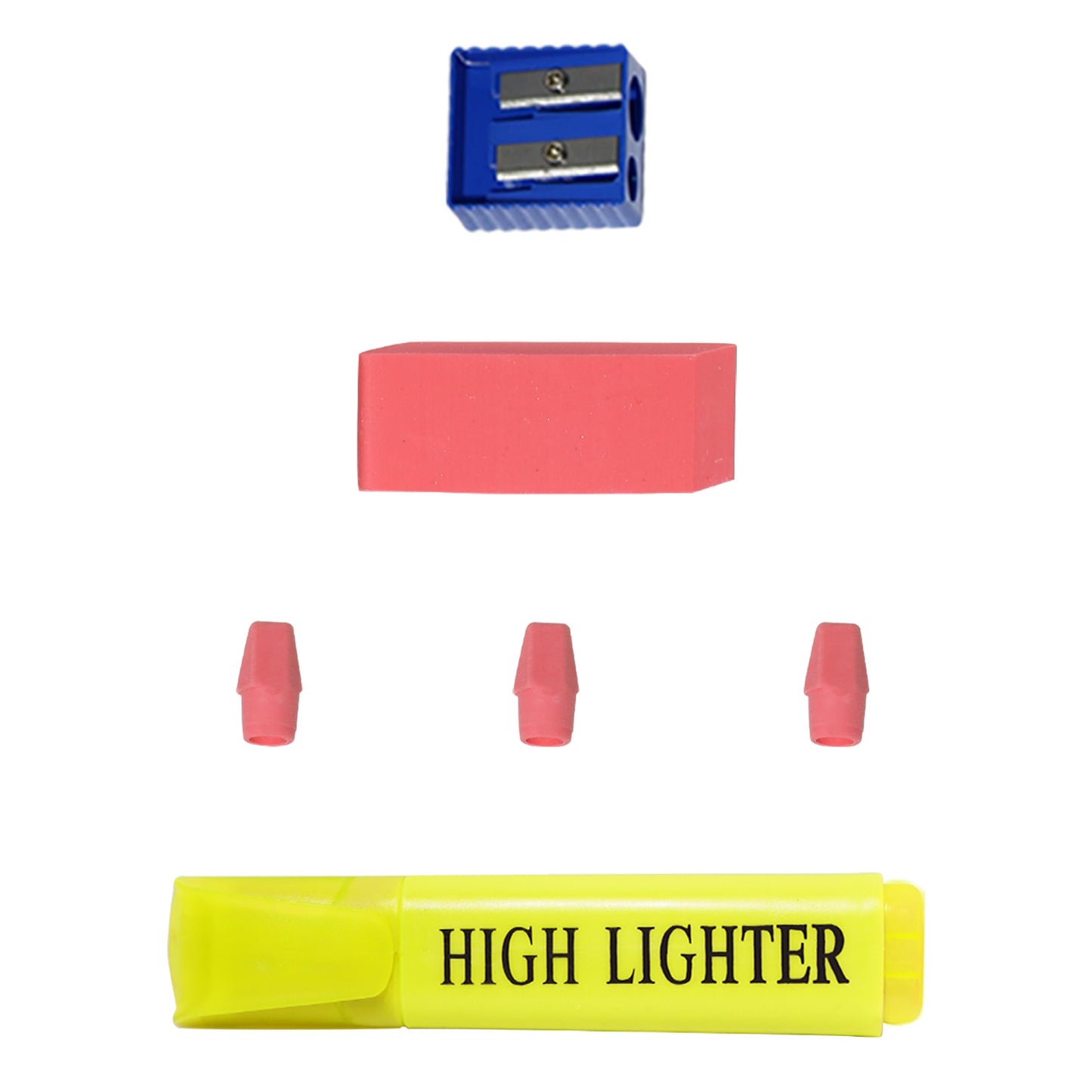 22 Piece Bulk School Supplies Kits, Value Pack of 48 Kits - Essential Box of School Supplies Kit with Pens, Pencils, Crayons, an